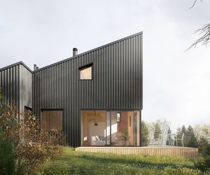 Letniskowy dom z widokiem na pastwisko: nowy projekt rmk.architektura