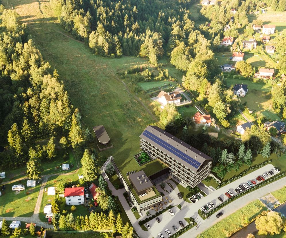 Nowy hotel w Brennej powstanie pod Starym Groniem. Wizualizacje