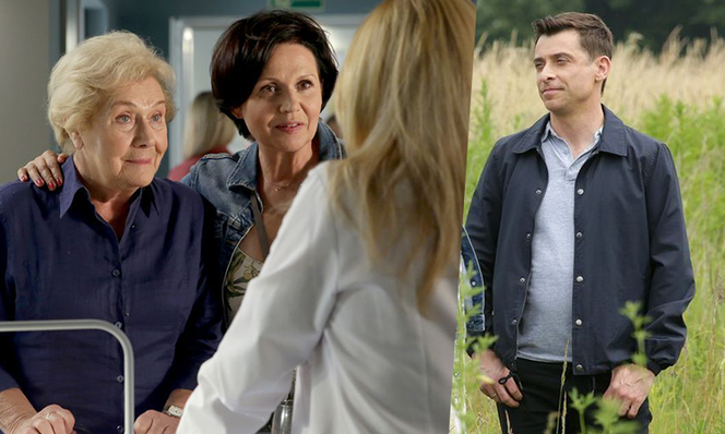 M jak miłość odcinek 1398, Barbara (Teresa Lipowska), Maria (Małgorzata Pieńkowska), Marek (Kacper Kuszewski)