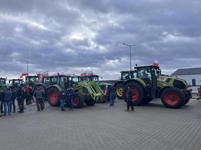 Protest rolników w Gorzowie