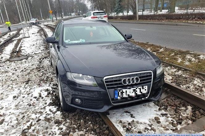  Audi na torowisku na Ślężnej we Wrocławiu