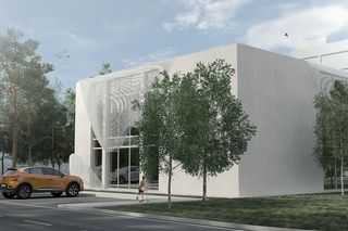 Biblioteka w Bełżycach - projekt