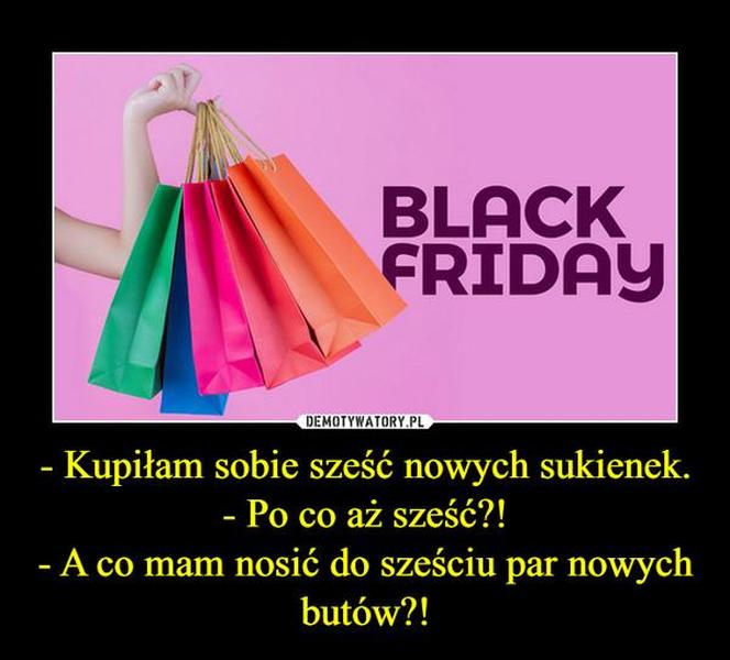 Black Friday w memach internautów
