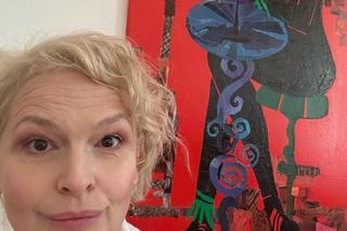 Dominika Ostałowska (Marta w M jak miłość) w Muzeum Cypriana Norwida w Dębinkach