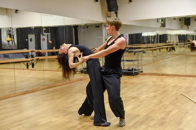 Trening do "Tańca z Gwiazdami" - Katarzyna Zillmann i Janja Lesar