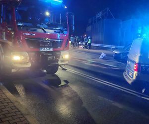 29.07.25 Starachowice. Wypadek na wiadukcie