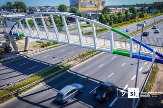 Kładka nad ul. Struga w Szczecinie