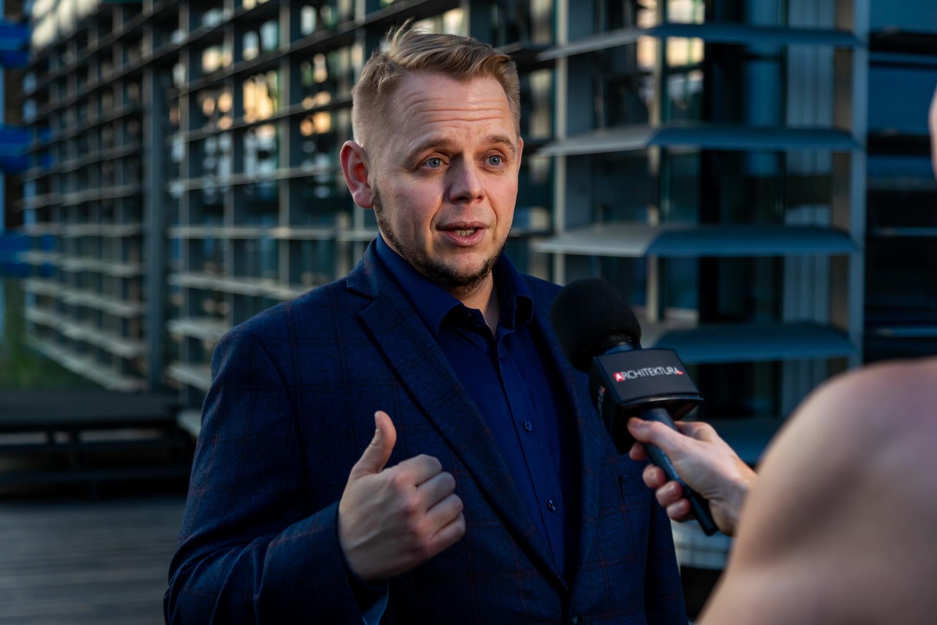 Warszawa - Wolf Marszałkowska - debata Architektury - Michał Ciesielski