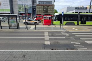  Olsztyn. Format - Śmierć na torach. Tramwaj potrącił rowerzystkę! Poważne utrudnienia.