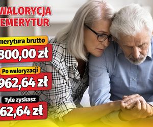 Waloryzacja emerytur