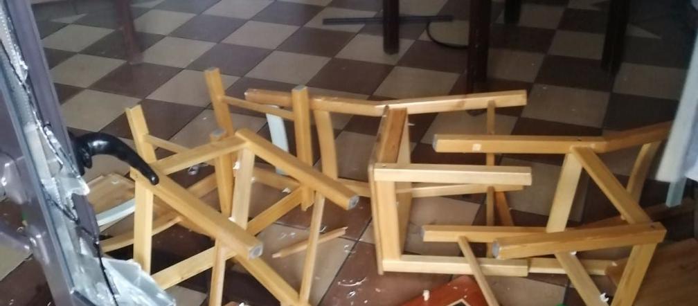 Pijany 20-latek zdemolował pizzerię w Grodzisku Wielkopolskim