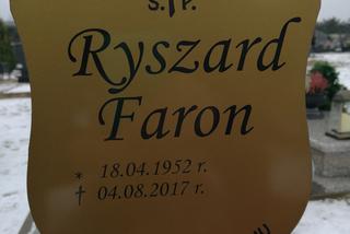 Grób Ryszarda Farona w Brodnicy