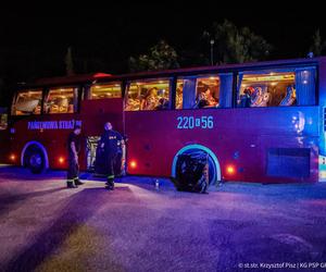 Polscy strażacy gaszą pożary w Grecji