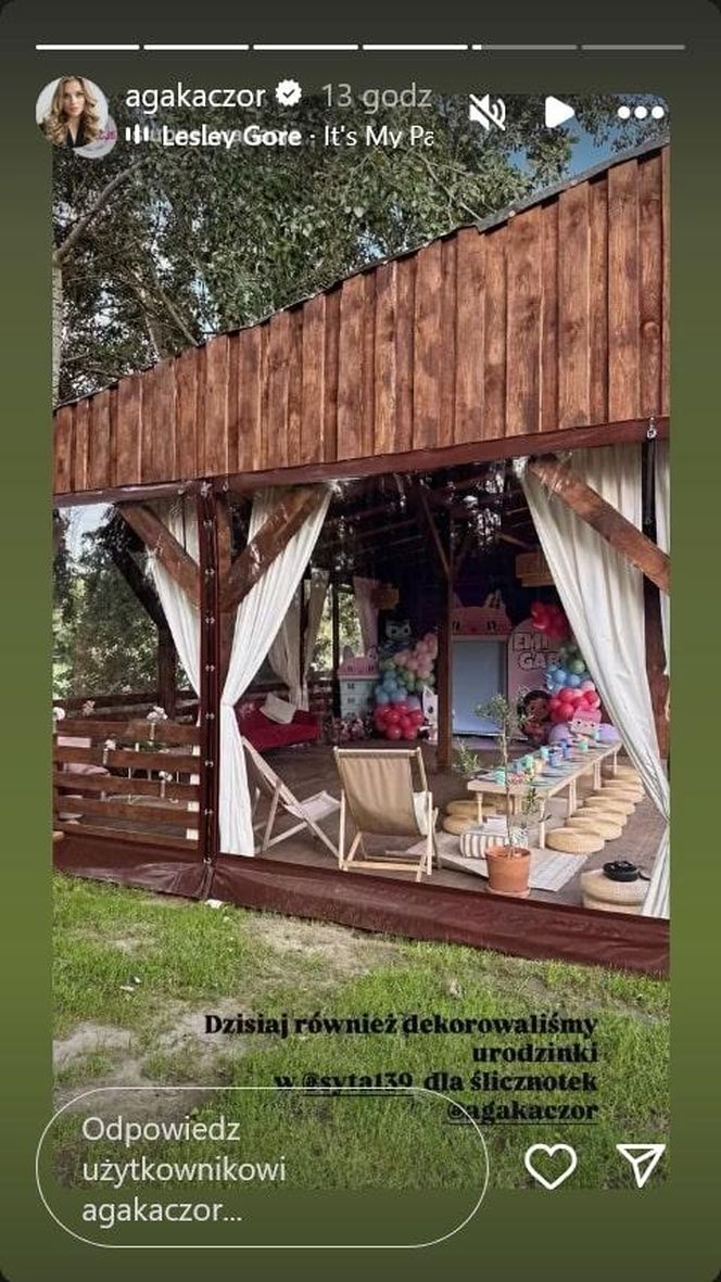 Kaczorowska nie żałuje na dzieci! Tak wyglądały luksusowe urodziny Emilki i Gabrysi