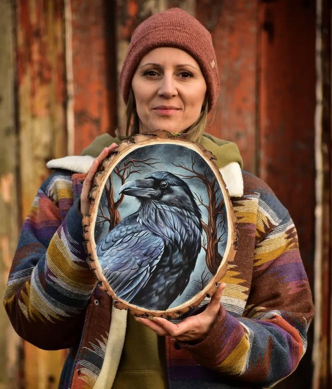 Twórczość na drewnie - Aleksandra Liberadzka
