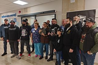 Przekazanie sprzętu do szpitala Zdroje