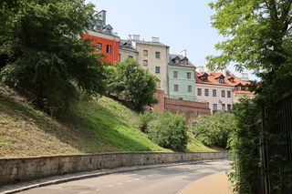 Ul. Podwale w Lublinie przed remontem