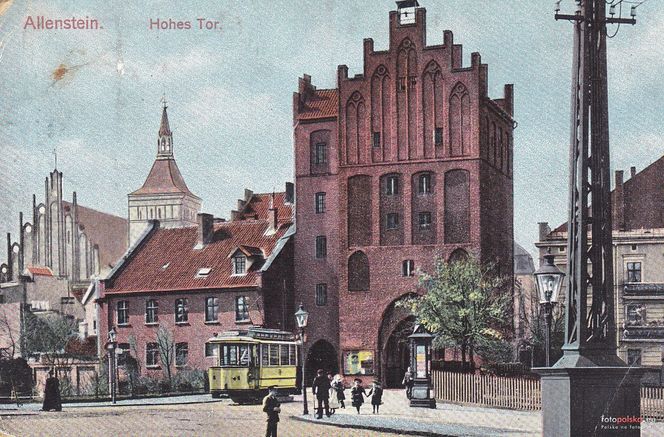 To jeden z najważniejszych zabytków Olsztyna. Tak wyglądał ponad 100 lat temu