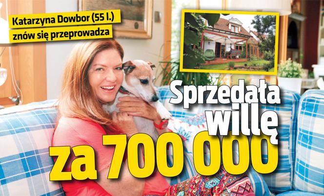 Katarzyna Dowbor sprzedała willę za 700 000