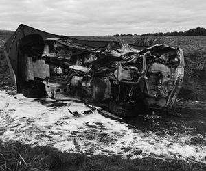Rajd Nyski: Tragedia na trasie. Nie żyje 40-letni kierowca. Jego BMW stanęło w ogniu