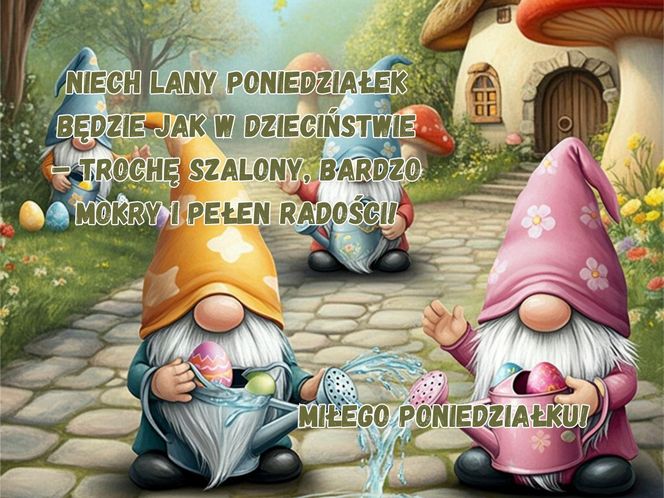 Kartki na Lany Poniedziałek