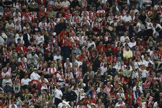 Kibice na meczu Polska - Turcja