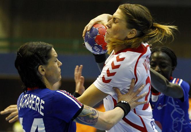 Alina Wojtas Polska - Francja, piłka ręczna