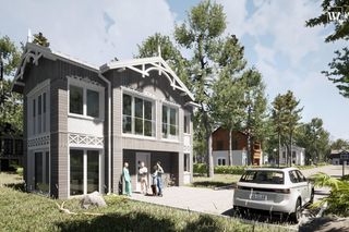 Pobierz 3 projekty domów do 70 m² w stylu świdermajer. Otwock pod Warszawą udostępnia je gratis