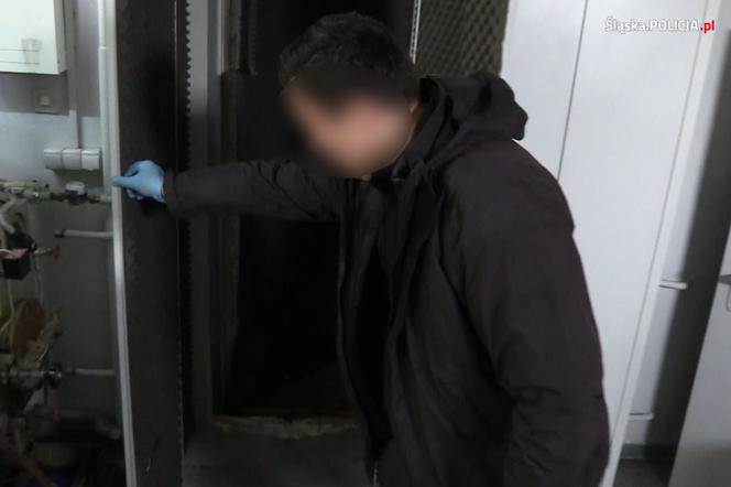  W pralni chemicznej, jak w serialu kryminalnym. Zamiast prania - plantacja