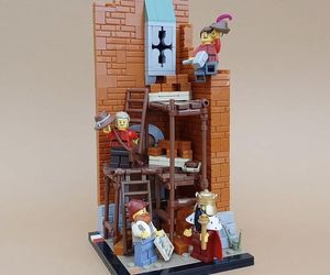 Ten artysta przedstawia historię Polski za pomocą klocków LEGO. Jego prace zachwycają!