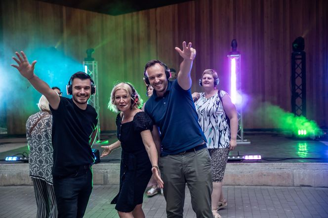 Silent Disco rozgrzało Starachowice! Sprawdź, jak bawili się mieszkańcy na wyjątkowej imprezie