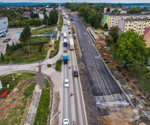 Przebudowa DK94 w Olkuszu - stan na listopad 2025 r.