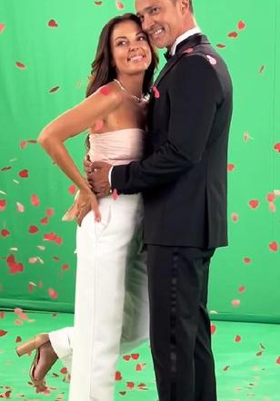 Barwy szczęścia nowa czołówka. Kasia (Katarzyna Glinka), Mariusz (Rafał Cieszyński)