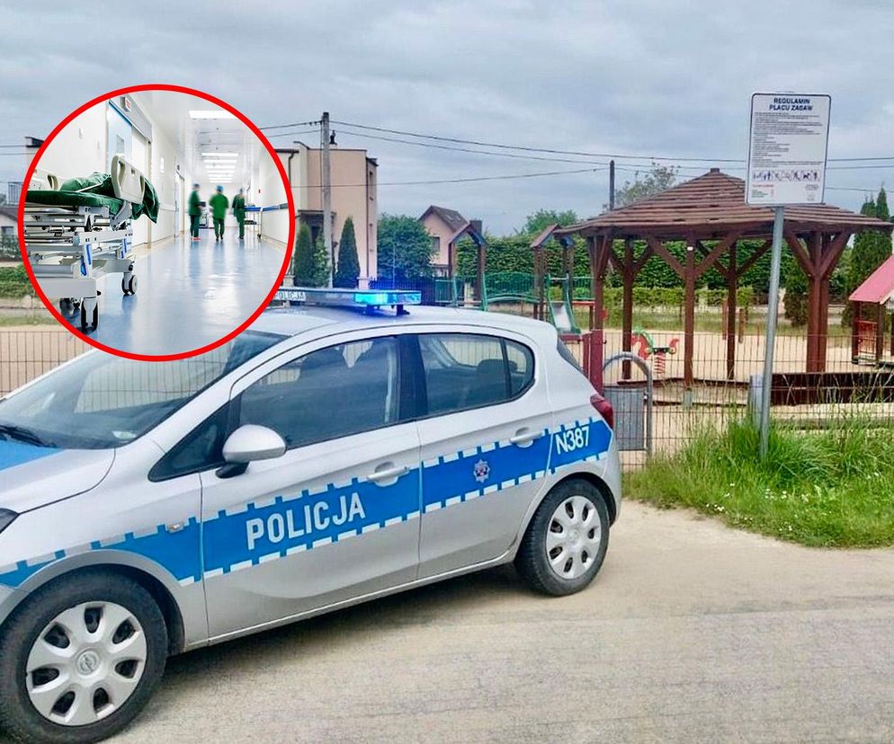 Dramat na placu zabaw! Roztrzęsiony ojciec 9-latka zatrzymał patrol policji. Co się stało?