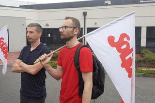 Związkowa Solidarność w MAN BUS nadal protestuje! Dziś przed zakładem było głośno