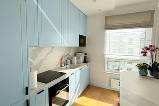 Mieszkanie w kolorze baby blue