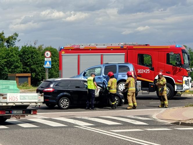 Wypadek ul. Kuronia w Białymstoku