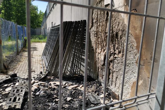 Próba podpalenia stadionu GKM-u Grudziądz