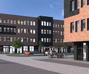 To miejsce w Olsztynie zmieni się nie do poznania. Powstaje tu centrum biznesowe. Na jakim etapie są prace?