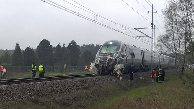 Pendolino zderzyło się TIR-em na Opolszczyźnie. Są ranni!