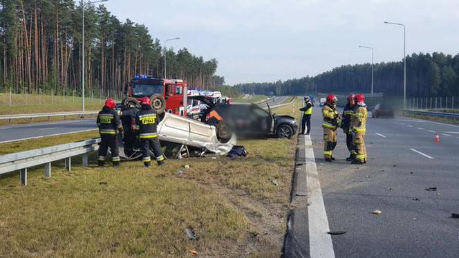 Stawiguda. Wypadek na S51. Zderzyły się dwie osobówki [ZDJĘCIA]