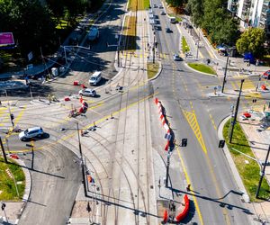 Tramwaj na Stegny w Warszawie w przeddzień otwarcia