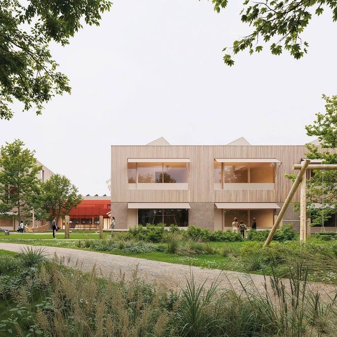 Szkoła na Zawadach w Wilanowie. Studio Widoki