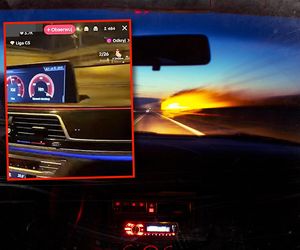 Urządzili sobie wyścigi na ulicach Białegostoku. Ponad 300 miałem!. Dziewczyna prowadziła relację. O kur***, ale FAZA!