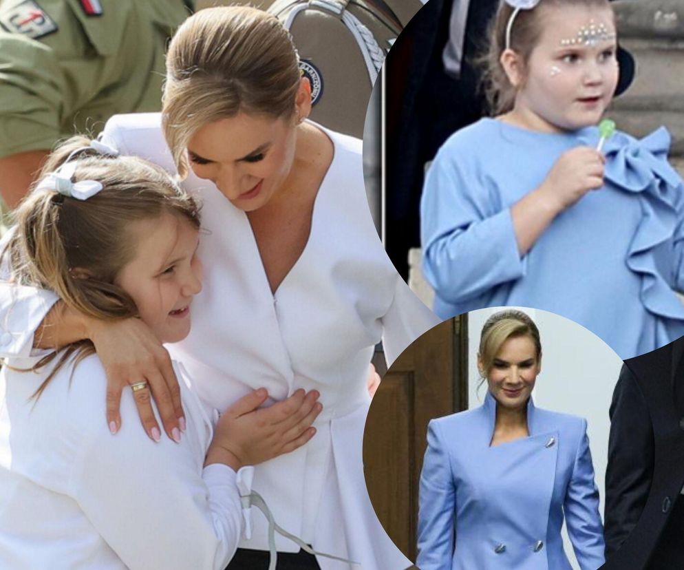 Córka idzie w ślady mamy! Styl Nawrockich podbija sieć