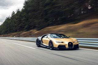 Bugatti Chiron Super Sport wrzuca siódmy bieg przy 407 km/h. 1600-konny potwór poddany testom