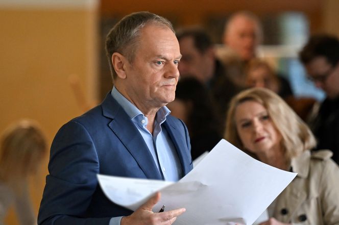 Donald Tusk zagłosował w Sopocie