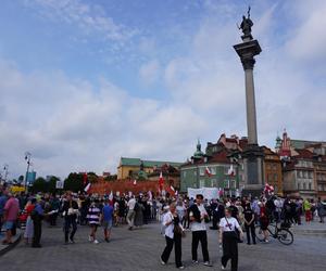 Protest katechetów w Warszawie 21.08.2024