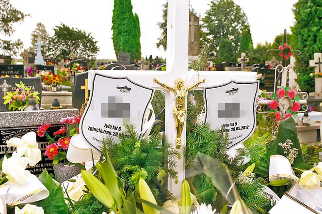 Ojciec zabójca i córki spoczęli na jednym cmentarzu