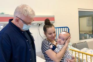 Lekarze ze szpitala Zdroje uratowali życie małej Emilki z Ukrainy